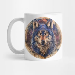 Mandala - Wolf Mug